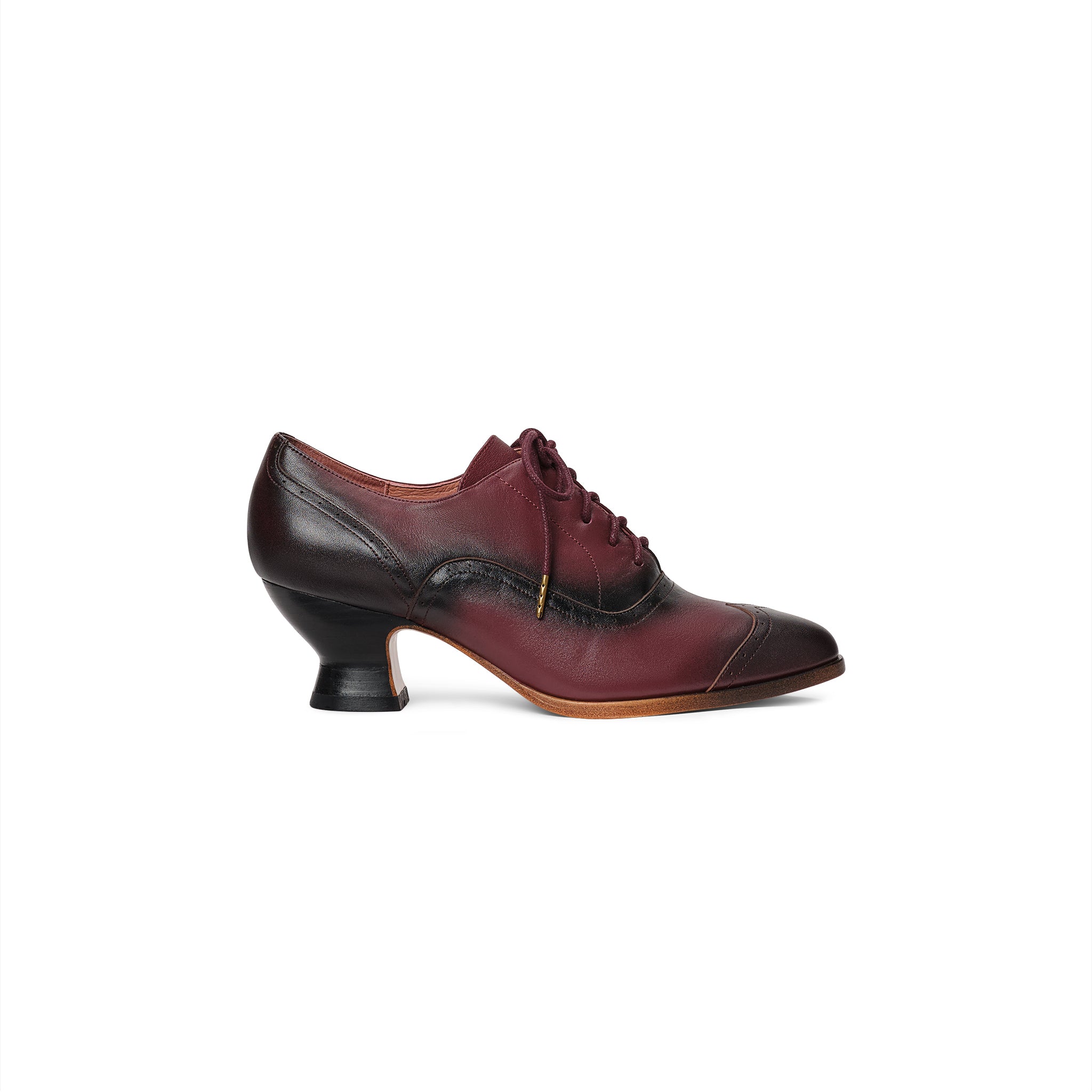Londoner Edwardian Oxfords (Cherry) – American Duchess