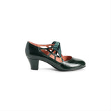 Parker Vintage Spiderweb Pumps (Green)