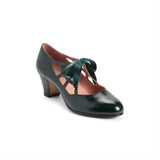 Parker Vintage Spiderweb Pumps (Green)