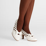 Jessie Vintage Pumps (Soft Ivory)