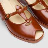 Betty Vintage Sandals (Walnut)