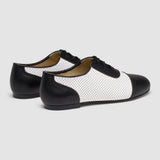 Beverly Sporting Flats (Black/Soft White)