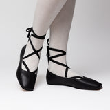 Bronte Slippers Wide (Black)