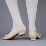 Waltz Edwardian Slipper (Cream)