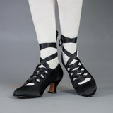 Foxtrot Edwardian Pump (Black)