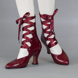 Tango Edwardian Boot (Black Cherry)