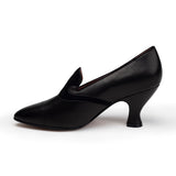 Elsie Edwardian Pumps (Black)