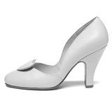 Ginger Vintage Pumps (Pink)