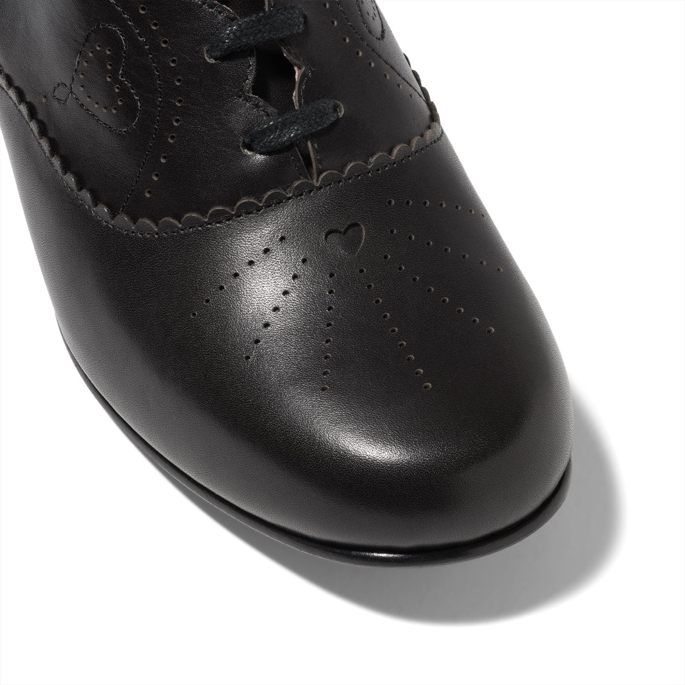 Gretel Vintage Oxfords Wide (Black) – American Duchess