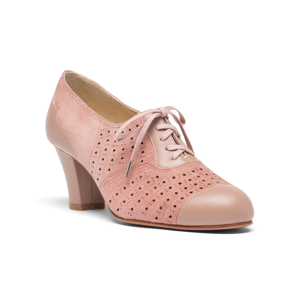 ＊rita_antique＊ページ Rita Vintage Oxfords (Blush Pink) – American Duchess