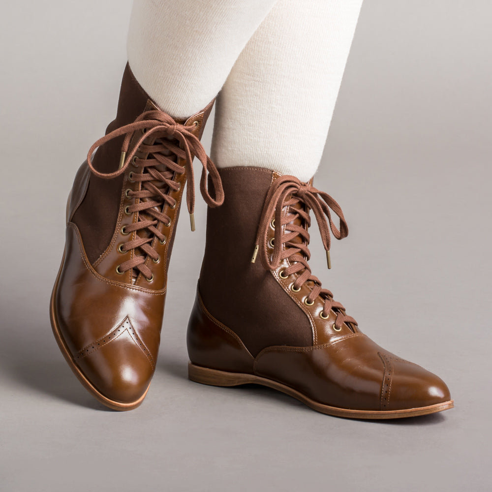 Vintage sales leather shoes