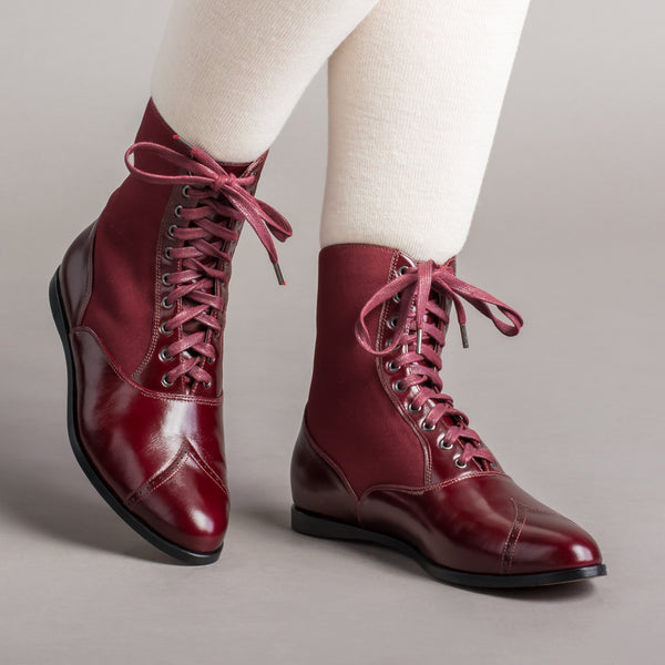 Anne Boots (Oxblood) 12 | Historically Accurate Footwear by American Duchess Anne Boots (Oxblood) 12 | Historically Accurate Footwear by American Duchess