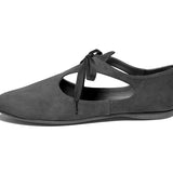 Artemisia Pre-Raphaelite Shoes (Rust Suede)