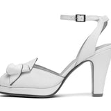 Ava Vintage Platforms (Soft White)