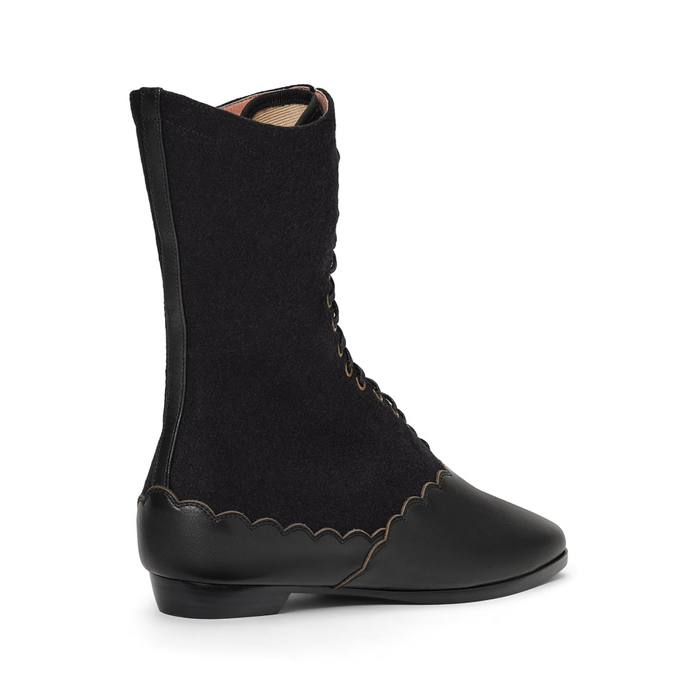 Balmoral Boots (Black) – American Duchess