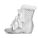 PRE-ORDER Victoria Carriage Boots (Pink/Ivory)