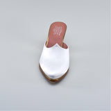 Charlotte 18th Century Mules (Ivory)