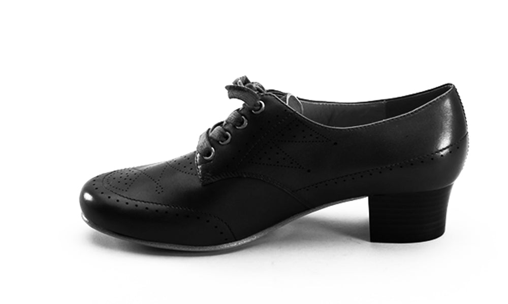 Claire 1940's Oxfords Wide (Black) – American Duchess