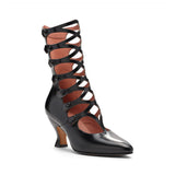 Cleo Edwardian Boots Wide (Black)