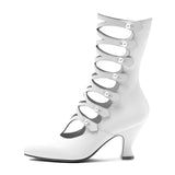 Cleo Edwardian Boots (Ivory)