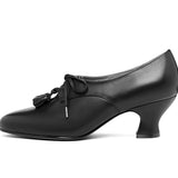 Cordelia Edwardian Oxfords Wide (Black)