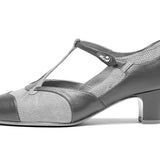 Doris 1920s Pumps (Chartreuse/Olive)