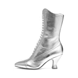Edith Edwardian Boots (Gold)