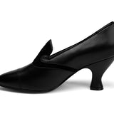 Elsie Edwardian Pumps (Black)