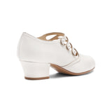 Gloria Edwardian Shoes (Ivory)
