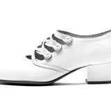 Gloria Edwardian Shoes Wide (Ivory)