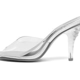 Grace Vintage Mules (Clear)