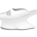 Isabella Venetian Chopines (Ivory)