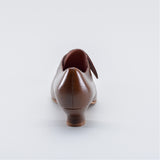 Kensington 18th Century Leather Shoes Wide (Walnut)