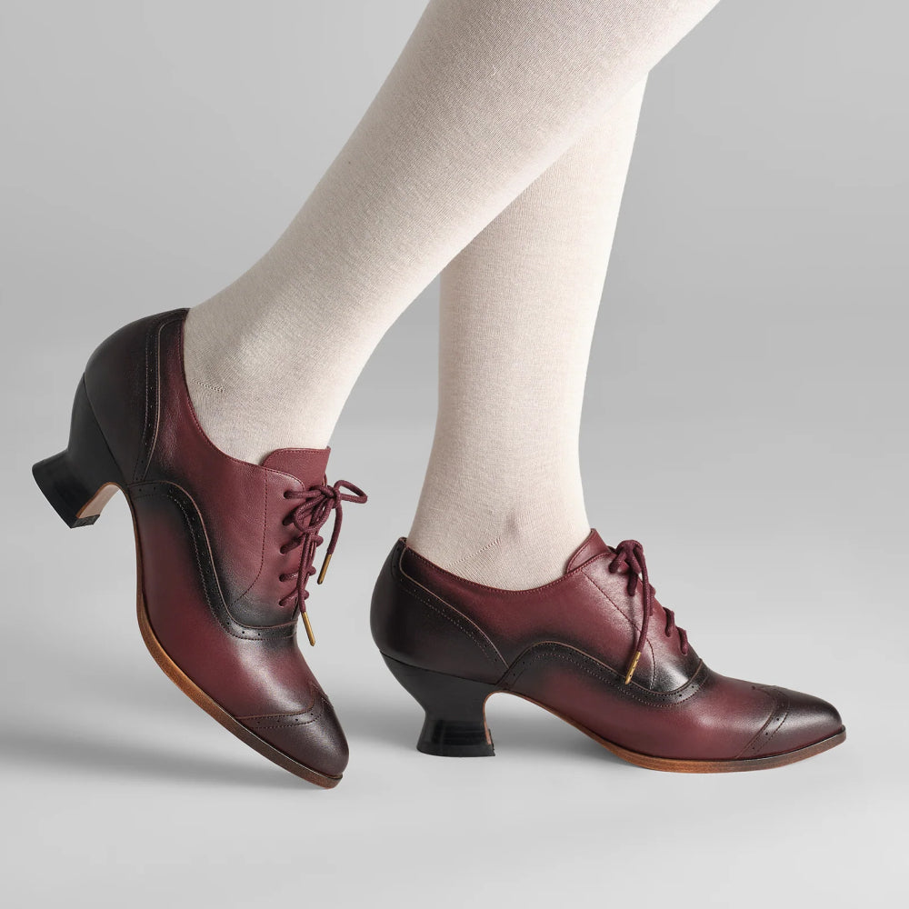 Londoner Edwardian Oxfords (Cherry), 12