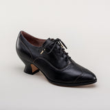 Londoner Edwardian Oxfords Wide (Black)