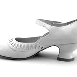 Marjorie 1920s Shoes (Blue Mist)