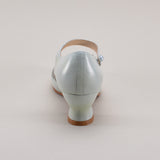 Marjorie 1920s Shoes (Blue Mist)