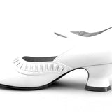 Marjorie 1920s Shoes (Soft White)