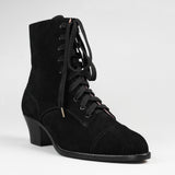 Paris Boots (Black Suede)