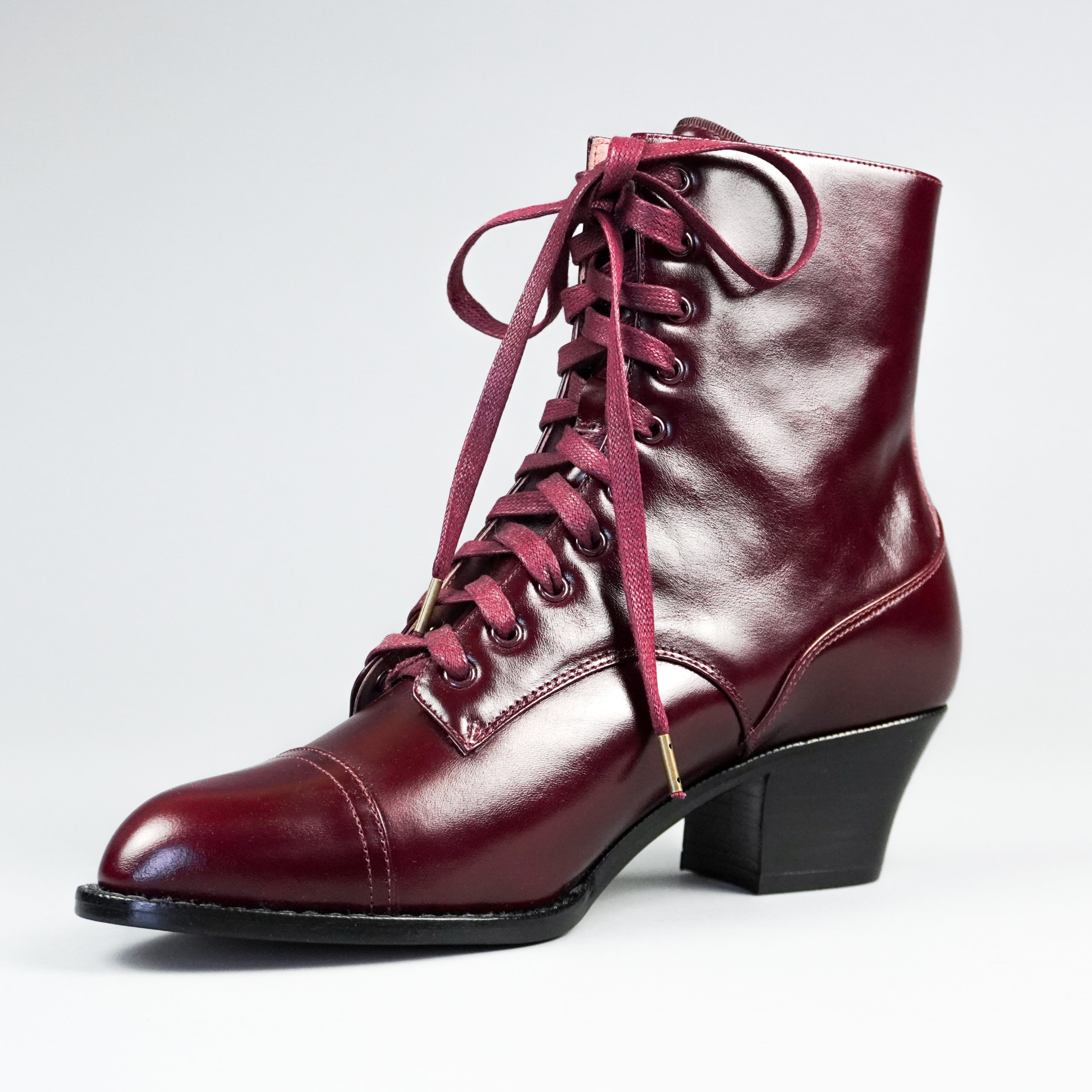 Paris Women's Boots (Burgundy) – American Duchess