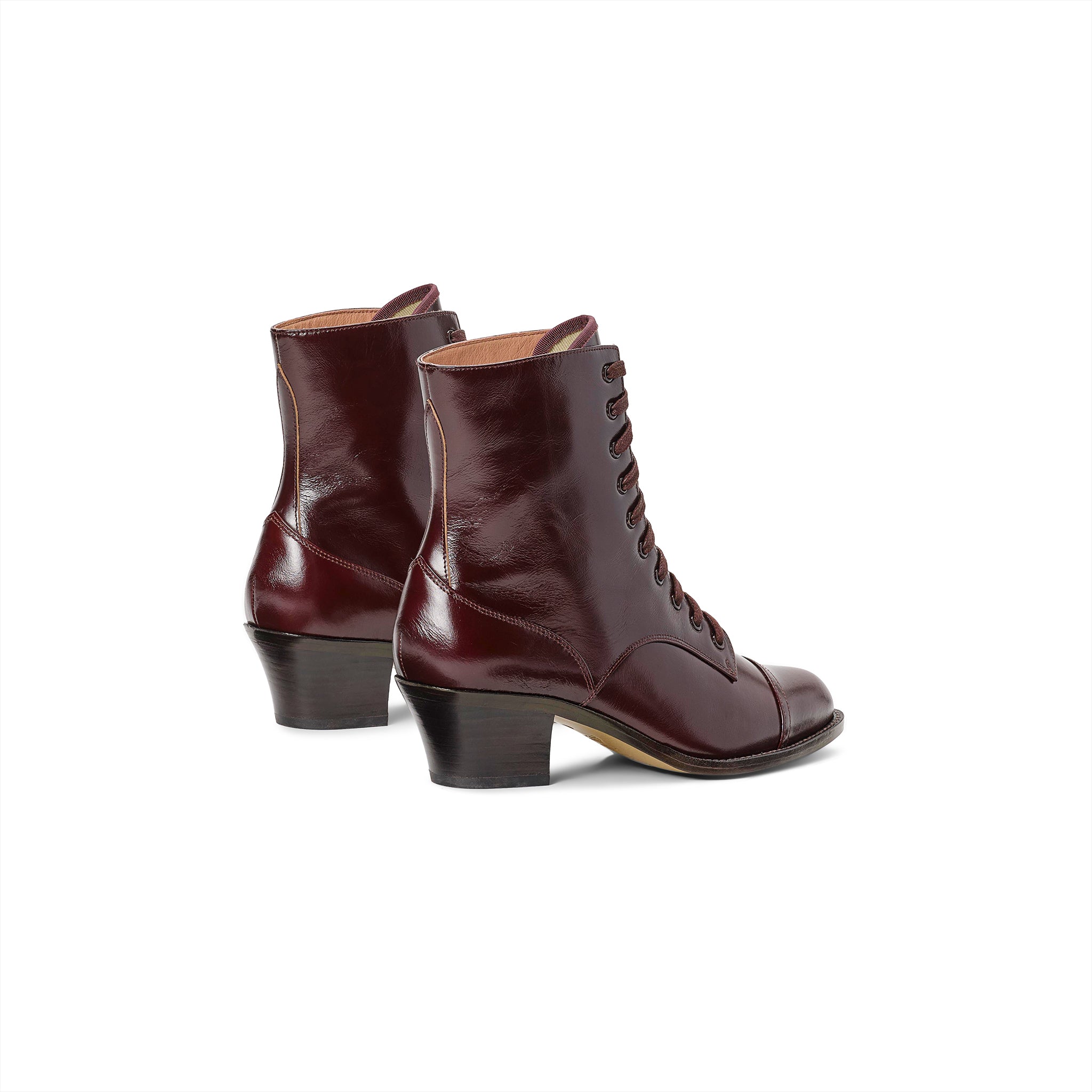 Paris Boots (Cordovan) – American Duchess