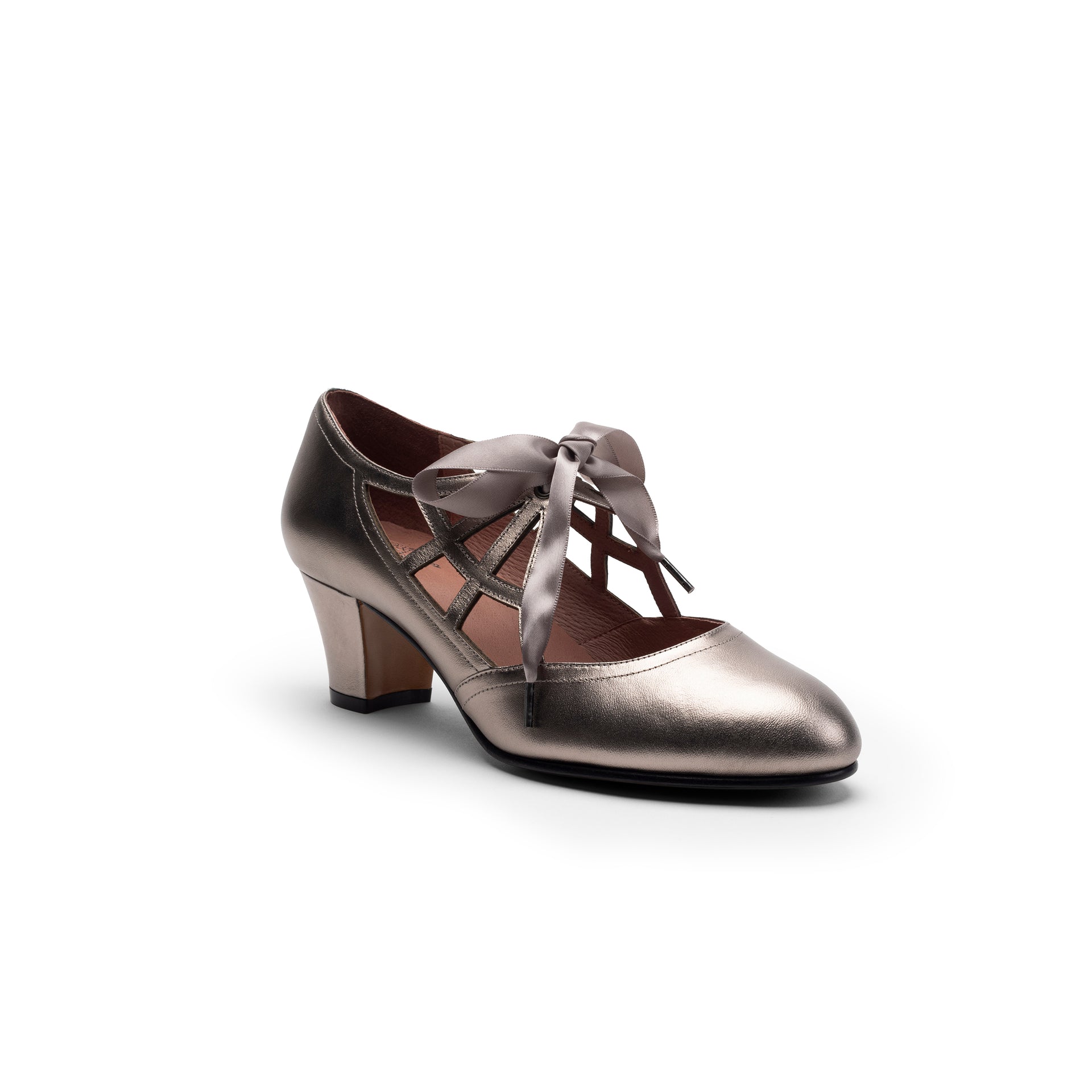womens pewter pumps