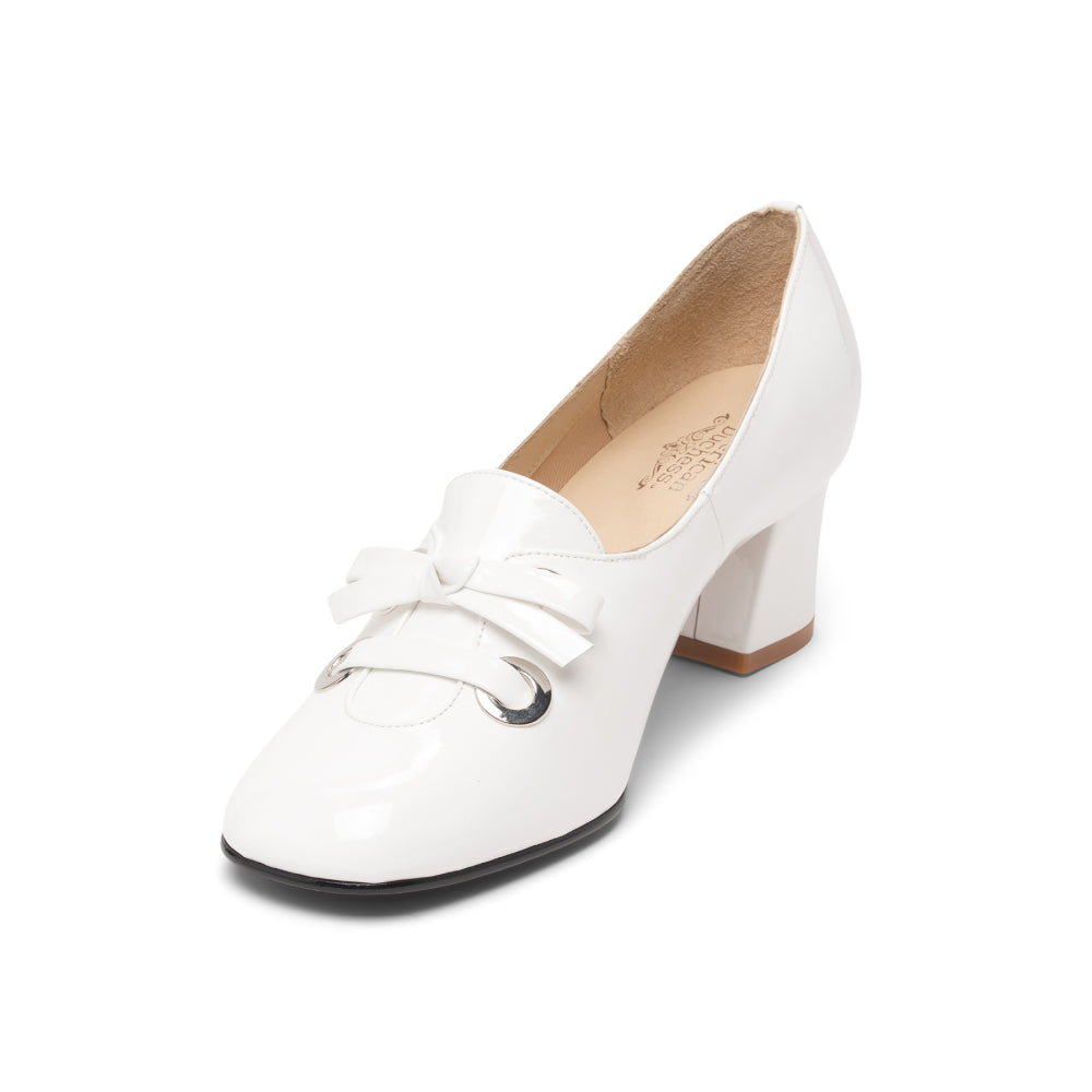 Pattie 1960s Shoes (White) 9.5