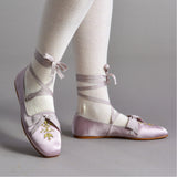 Penelope Regency Slippers (Light Purple)