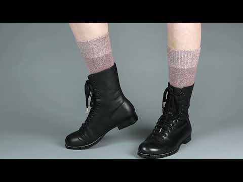 Sierra Vintage Boots (Black) – American Duchess