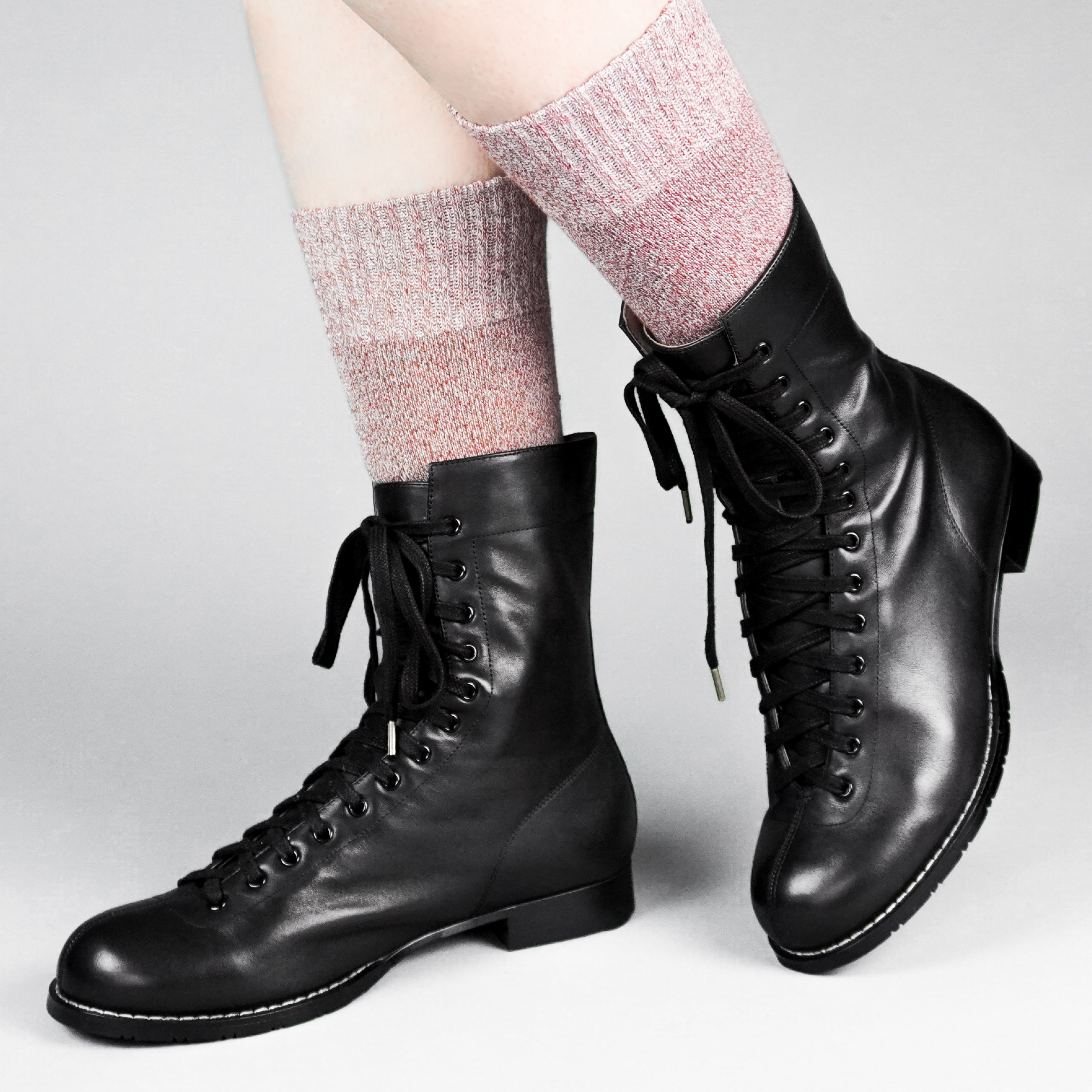 Sierra Vintage Boots (Black) – American Duchess