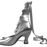Tango Edwardian Boot (Silver)