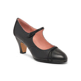Vera 1920s Bar Shoes Wide (Black)