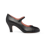 Vera 1920s Bar Shoes Wide (Black)