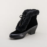 Alpen Retro Winter Booties (Black)